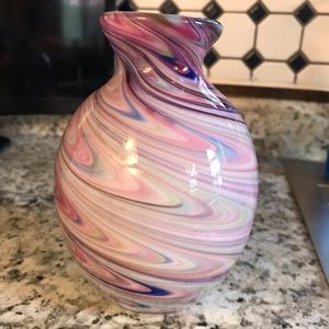 Hallmark Hand blown glass vase